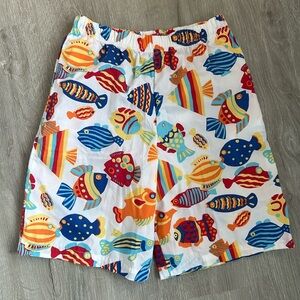 Kelly’s Kids Boys Fish Shorts - Size 7-8